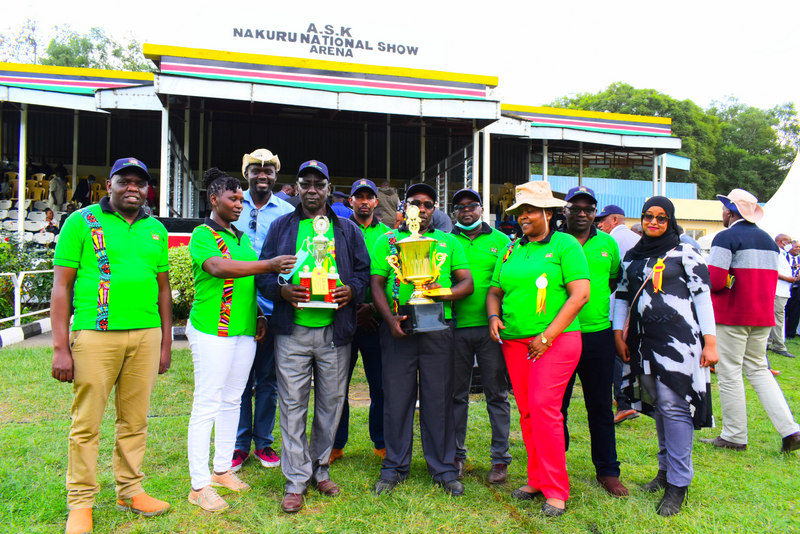 ADC staff at the ASK Nakuru national show 2022
